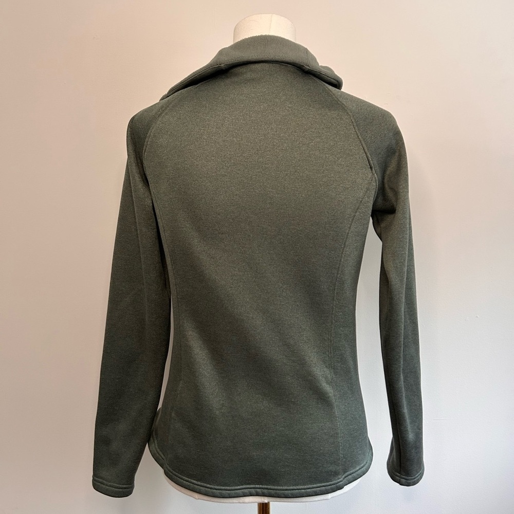 The North Face Women’s Agave 1/4 Asymmetric Snap Fleece Pullover Size S/P - Picture 4 of 5